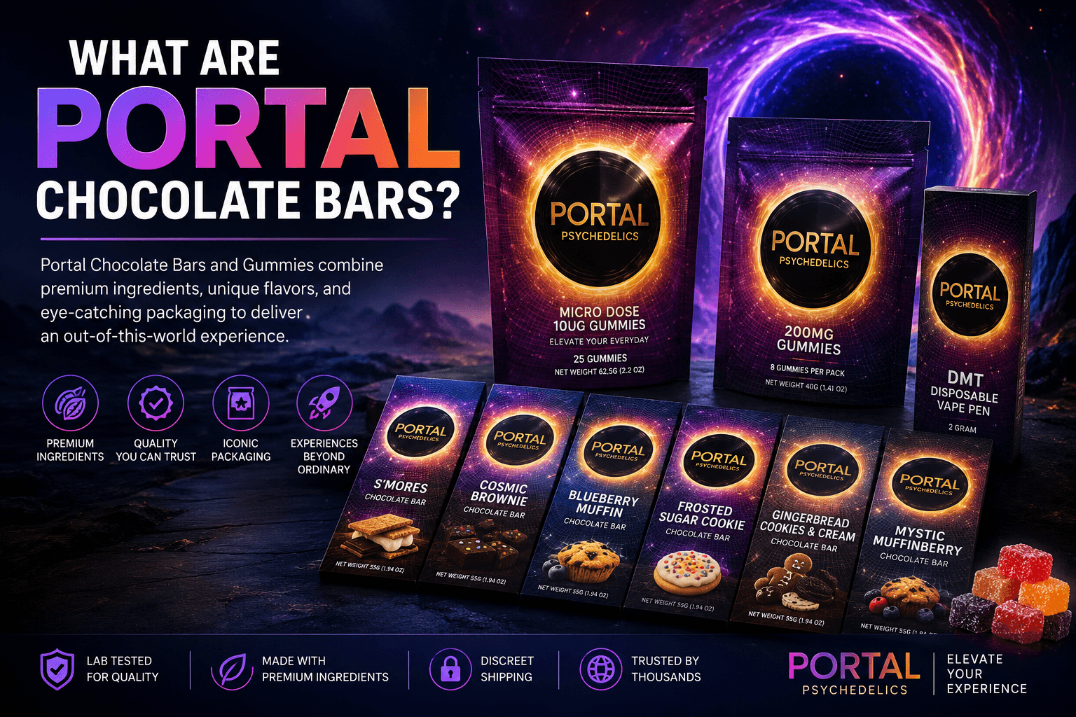 What Are Portal Chocolate Bars Complete Product Guide
