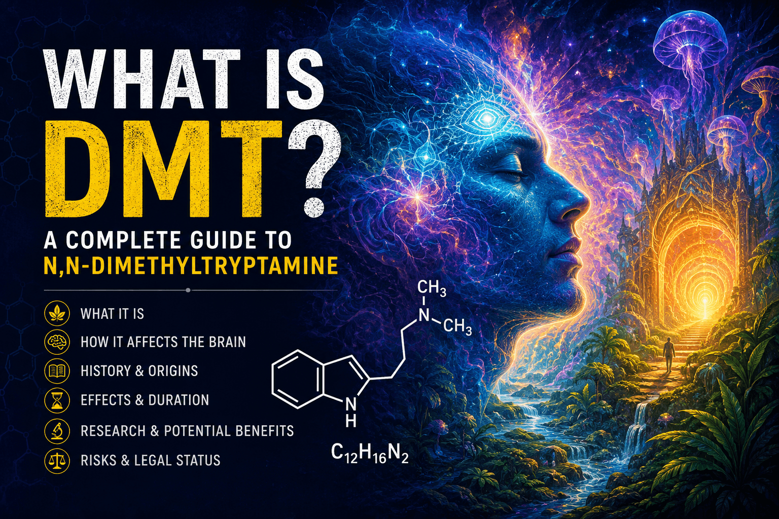 What Is DMT? A Complete Guide to N,N-Dimethyltryptamine