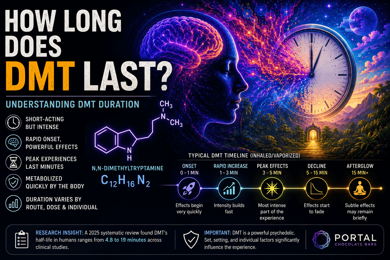 How Long Does DMT Last? Understanding DMT Duration